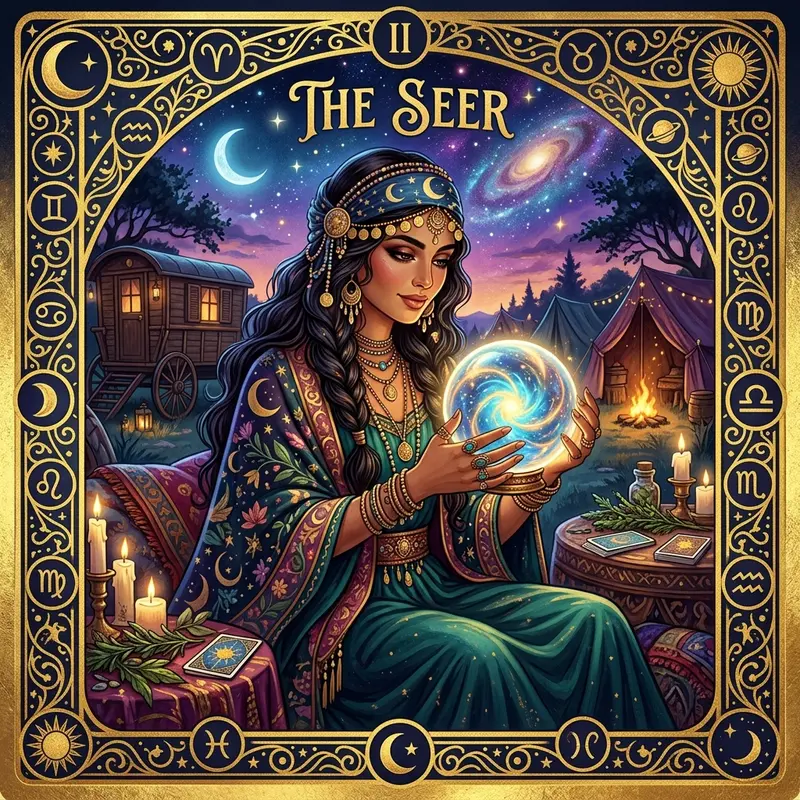 A Cigana e a intuição amorosa - Tarot Center