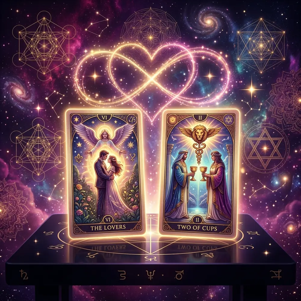 Tarot da Alma Gêmea: Revelações sobre sua Conexão Espiritual e Amorosa