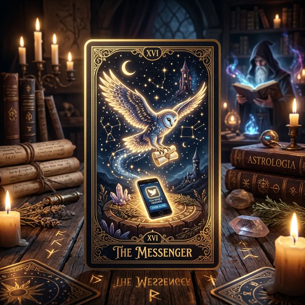 Ele Vai Me Mandar Mensagem? O Que o Tarot Revela sobre o Silêncio