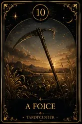 Significado da carta Foice - Tarot Grátis no Tarot Center Carta Foice no Tarot Center - Tarot Grátis