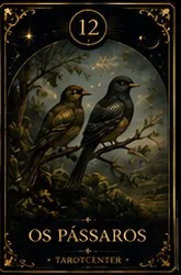 Significado da carta Pássaros - Tarot Grátis no Tarot Center Carta Pássaros no Tarot Center - Tarot Grátis