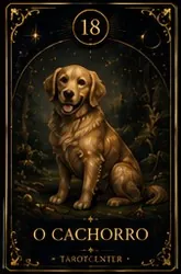 Significado da carta Cachorro - Tarot Grátis no Tarot Center Carta Cachorro no Tarot Center - Tarot Grátis