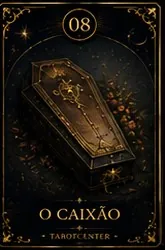 Significado da carta Caixão - Tarot Grátis no Tarot Center Carta Caixão no Tarot Center - Tarot Grátis