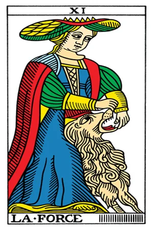Significado da carta A Força - Tarot Grátis no Tarot Center Carta A Força no Tarot Center - Tarot Grátis