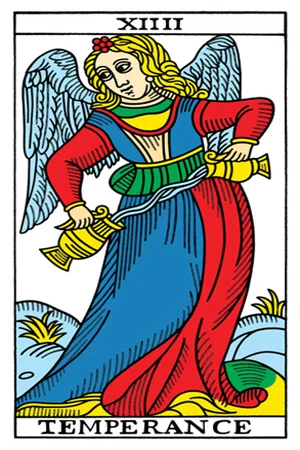 Significado da carta A Temperança - Tarot Grátis no Tarot Center Carta A Temperança no Tarot Center - Tarot Grátis