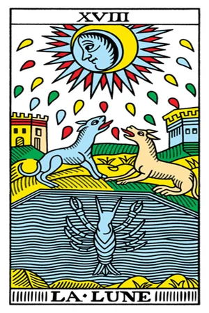 Significado da carta A Lua - Tarot Grátis no Tarot Center Carta A Lua no Tarot Center - Tarot Grátis