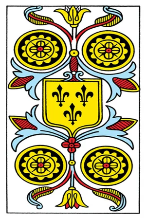 Significado da carta Quatro de Ouros - Tarot Grátis no Tarot Center Carta Quatro de Ouros no Tarot Center - Tarot Grátis