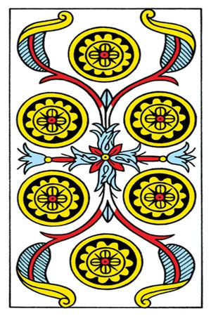Significado da carta Seis de Ouros - Tarot Grátis no Tarot Center Carta Seis de Ouros no Tarot Center - Tarot Grátis
