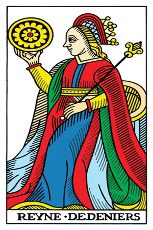 Significado da carta Rainha de Ouros - Tarot Grátis no Tarot Center Carta Rainha de Ouros no Tarot Center - Tarot Grátis