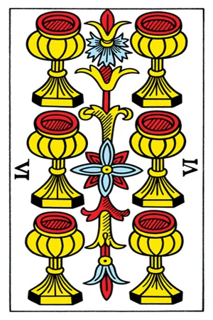 Significado da carta Seis de Copas - Tarot Grátis no Tarot Center Carta Seis de Copas no Tarot Center - Tarot Grátis