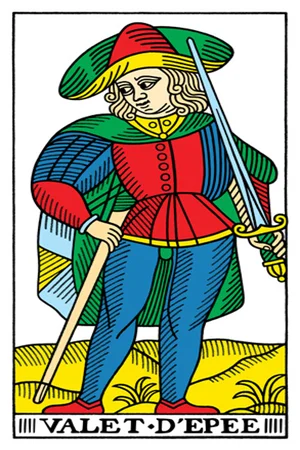 Significado da carta Valete de Espadas - Tarot Grátis no Tarot Center Carta Valete de Espadas no Tarot Center - Tarot Grátis