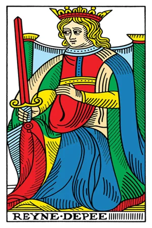 Significado da carta Rainha de Espadas - Tarot Grátis no Tarot Center Carta Rainha de Espadas no Tarot Center - Tarot Grátis