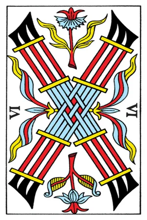 Significado da carta Seis de Paus - Tarot Grátis no Tarot Center Carta Seis de Paus no Tarot Center - Tarot Grátis