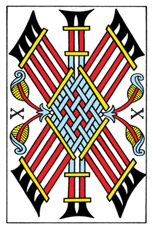Significado da carta Dez de Paus - Tarot Grátis no Tarot Center Carta Dez de Paus no Tarot Center - Tarot Grátis