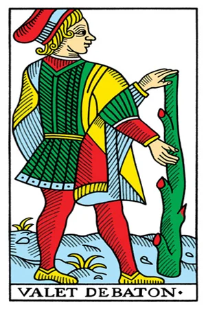 Significado da carta Valete de Paus - Tarot Grátis no Tarot Center Carta Valete de Paus no Tarot Center - Tarot Grátis