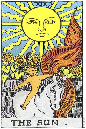 Significado da carta O Sol - Tarot Grátis no Tarot Center Carta O Sol no Tarot Center - Tarot Grátis