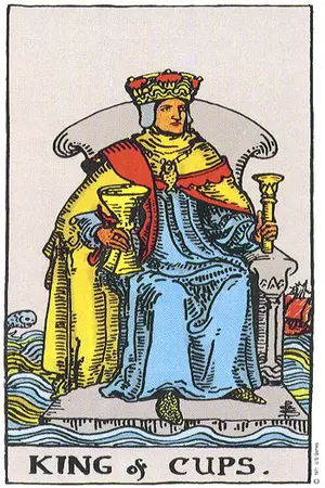 Significado da carta Rei de Copas - Tarot Grátis no Tarot Center Carta Rei de Copas no Tarot Center - Tarot Grátis