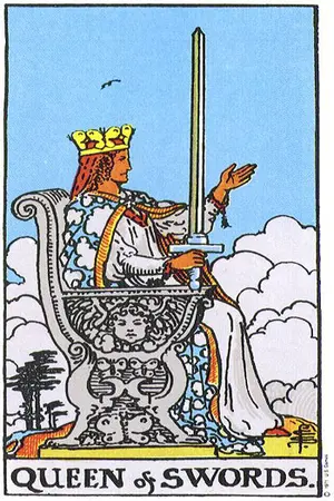 Significado da carta Rainha de Espadas - Tarot Grátis no Tarot Center Carta Rainha de Espadas no Tarot Center - Tarot Grátis