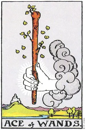 Significado da carta Ás de Paus - Tarot Grátis no Tarot Center Carta Ás de Paus no Tarot Center - Tarot Grátis