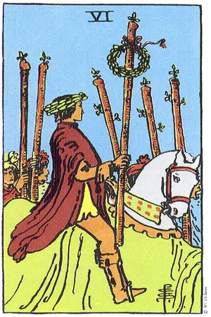 Significado da carta Seis de Paus - Tarot Grátis no Tarot Center Carta Seis de Paus no Tarot Center - Tarot Grátis
