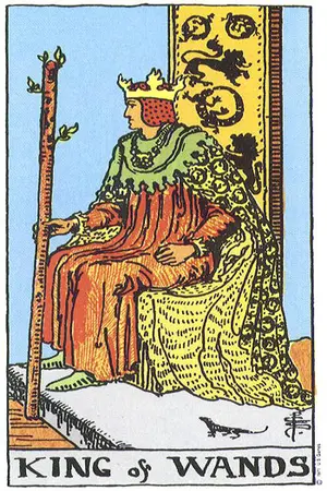 Significado da carta Rei de Paus - Tarot Grátis no Tarot Center Carta Rei de Paus no Tarot Center - Tarot Grátis
